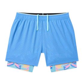 Chubbies Men's Cascade Coolers 5.5" Blocked Ultimate Training Short