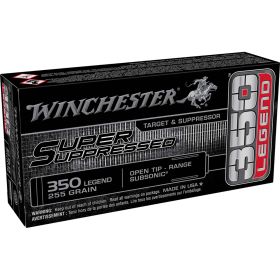 Winchester 350 Legend 255-Grain Super Suppressed Rifle Ammunition (20 Rounds)