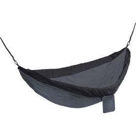 Black Sierra Double Hammock with Straps