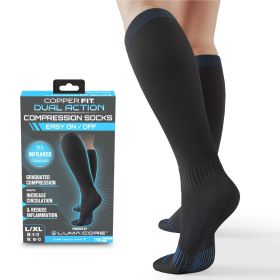 Copper Fit Dual Action Compression Socks