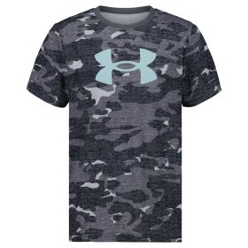 Under Armour Boys' AOP Camo Logo Tee