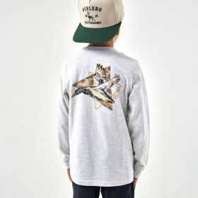 Burlebo Youth Pintail Triangle Duck Long Sleeve Tee