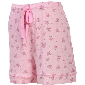 Embrace Your Love Women's Cherry Blossom Printed Knit Lounge Short