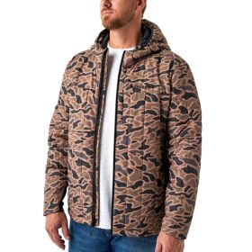 Burlebo Men's Gauge Camo Puffer Jacket