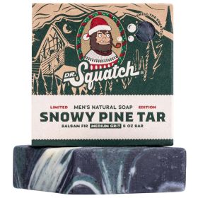 Dr. Squatch Snowy Pine Tar Soap