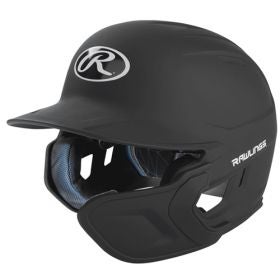 Rawlings Senior Mach Left-Handed Batting Helmet with EXT Flap
