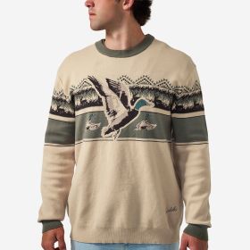 Burlebo Men's Vintage Duck Cabin Sweater