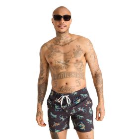 Chubbies Men's Blizzard O' Lizards 5.5" Classic Lined Swim Trunk