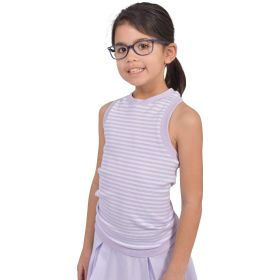 Ebb & Flow Girls' Seamless Stripe Tank