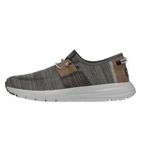 HeyDude Men's Sirocco M Grey Mix Shoes