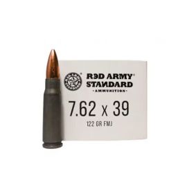 Red Army Standard 7.62X39MM 122 GR FMJ Steel Case