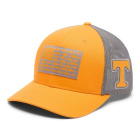 Columbia Men's Tennessee Mesh Fish Flag Ball Cap