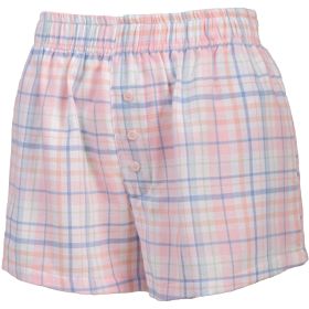Canyon Creek Women's Multi-Color Woven Plaid Pull-On Shorts