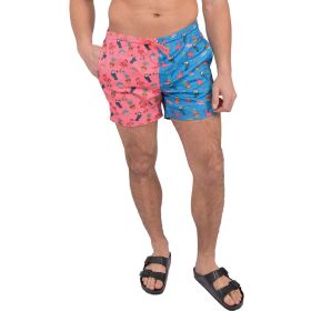 Aeroline Men's 2in1 Flamingo Swim Trunk