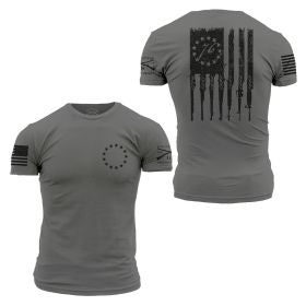 Grunt Style Men's Betsy Rifle Flag Tee