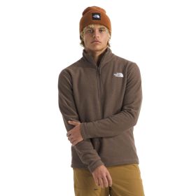 North Face Men's Textured Cap Rock Quarter-Zip Fleece Pullover