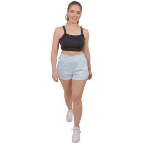 Sola Women's Stone Wash Rib Seamless Claire Strappy Back Bra Tank