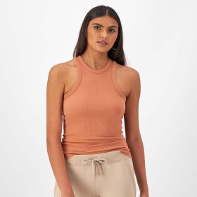 Champion Women's High Neck Ribbed Tank