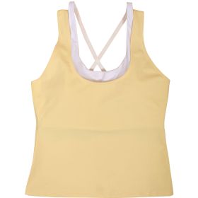 Sola Women's Lux Layer Tank with Built-In Bra