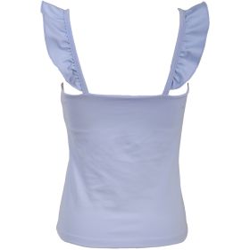 Ebb & Flow Women's Ruffle Strap Tank