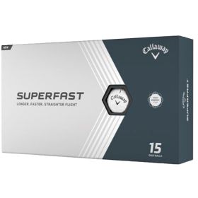 Callaway Golf 2022 Bold White Superfast Golf Ball