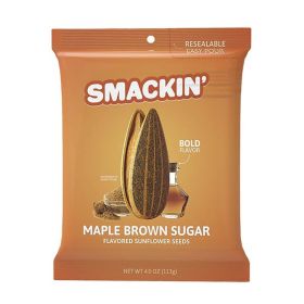 Smackin Seeds Maple Brown Sugar Sunflower Seeds