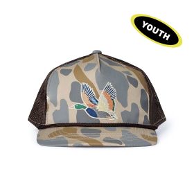 Burlebo Youth Retro Camo Duck Ballcap