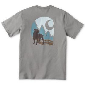 Carhartt Men's Irvine Relaxed Fit Dog Graphic Short Sleeve T-Shirt