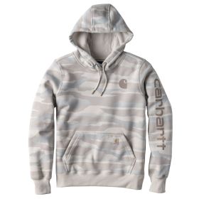 Carhartt Women's Marquette Camo Logo Sleeve Hooded Sweatshirt