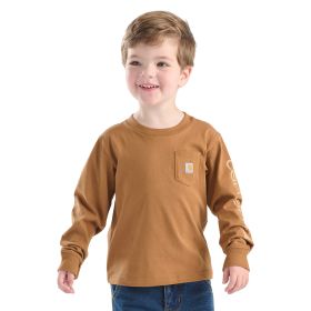 Carhartt Boys' Long Sleeve Graphic Pocket T-Shirt