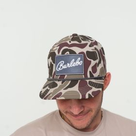 Burlebo Camo "BURLEBO" Grey Patch Cap