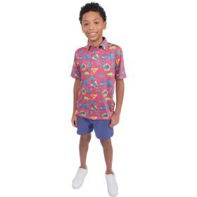 Aeroline Boys' Dinosaur Polo