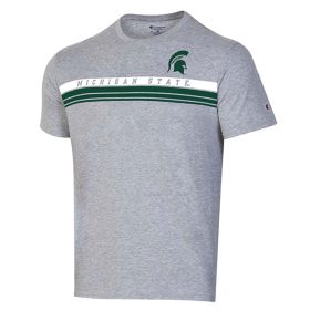 Champion Michigan State Lined Short Sleeve Tee