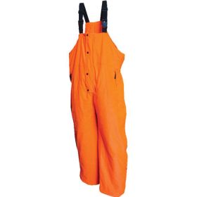 World Famous Men's Blaze Orange Camo Bib Overalls