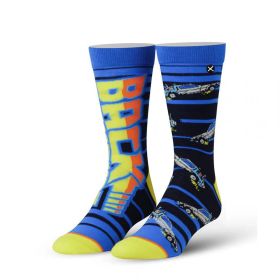 Odd Men's Back to the Future 88 MPH Knit Crew Socks