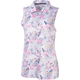 Vibes Women's Flamingo Polo