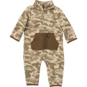 Carhartt Boy's Infant Long Sleeve Zip-Front Fleece Camo Coverall