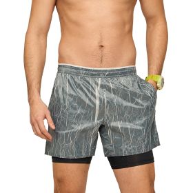 Chubbies Men's Midnight Fades 5.5" Crinkle Ultimate Training Short