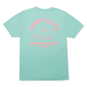 Party Pants Men's Moby Says Short Sleeve Tee