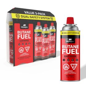 Olympia 3-Pack Butane Fuel