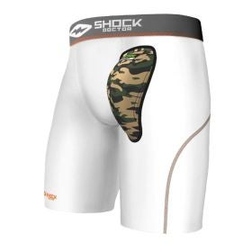 Shock Doctor Adult Compression Shorts with Aircore Hard Cup