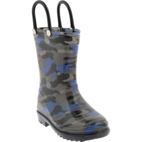 Capelli Sport Boys' Toddler Shiny Camo Rubber Boots