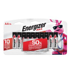 Energizer Max AA Batteries 16-Pack