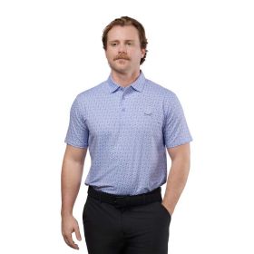 Barstool Sports Men's Boys Trip Print Polo Golf Shirt