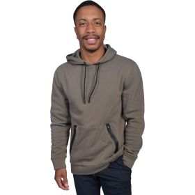 Leg3nd Men's Zip Pocket Pullover Hoodie