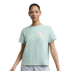 Champion Women's Floral Mesh C Graphic Tee
