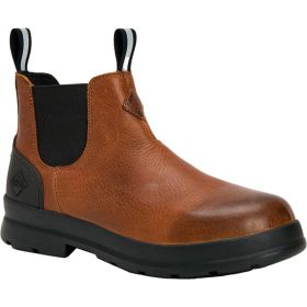 Muck Men's Chore Farm Chelsea Leather Mud Boot