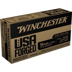 Winchester 9mm 115 gr Steel Case