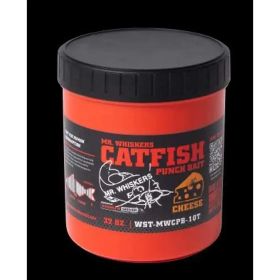 Whisker Seekers Mr. Whiskers Cheese Catfish Punch Bait, 1 Quart