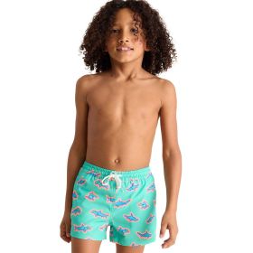 Chubbies Boys' Apex Swimmers Lined Classic Swim Trunk- Shorter